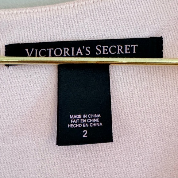 Victoria's Secret International Modal Rayon Blush Pink Scoopneck Dress size 2 💞 - Picture 4 of 5